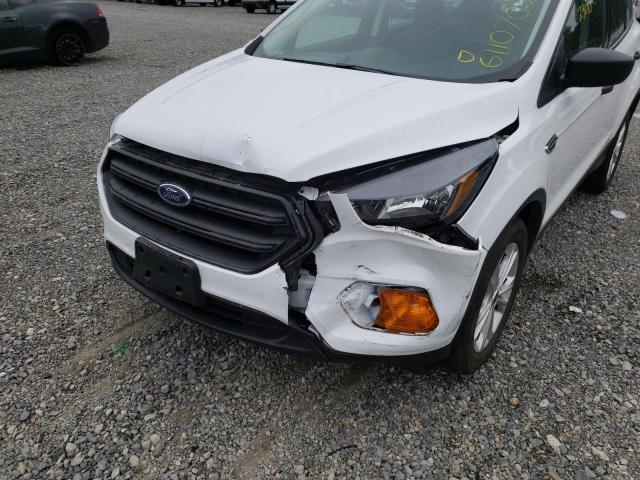Photo 9 from auction – 2019 FORD ESCAPE S with VIN 1FMCU0F77KUA36569
