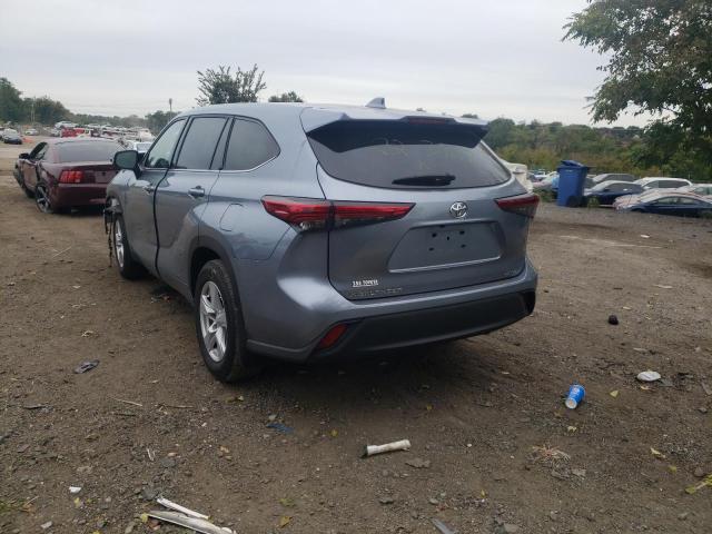 Photo 3 from auction – 2021 TOYOTA HIGHLANDER with VIN 5TDBZRBH0MS086659