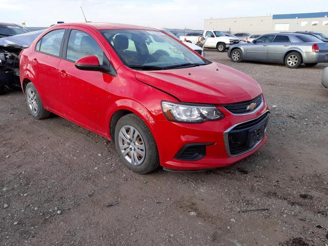 CHEVROLET SONIC LS 2018 with VIN 1G1JB5SH7J4135090 - Photo from auction