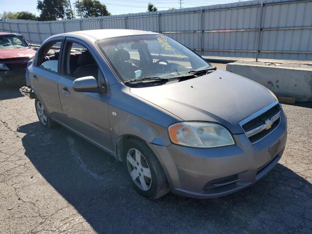 CHEVROLET AVEO BASE 2007 with VIN KL1TD56667B074474 - Photo from auction