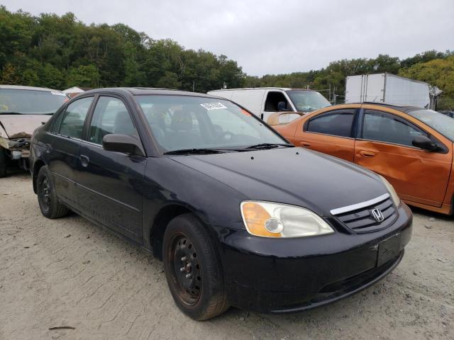 HONDA CIVIC EX 2002 with VIN 1HGES26712L032507 - Photo from auction
