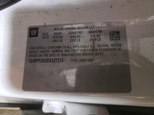 Photo 10 from auction – 2014 BUICK VERANO with VIN 1G4PP5SK3E4127374
