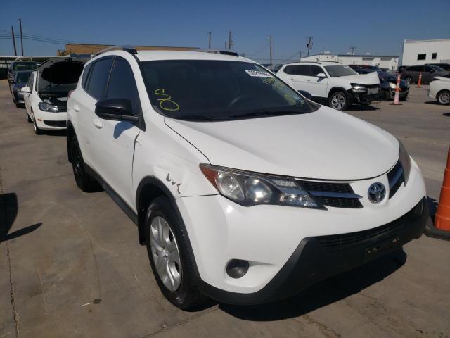 TOYOTA RAV4 LE 2014 with VIN JTMZFREV9ED038504 - Photo from auction