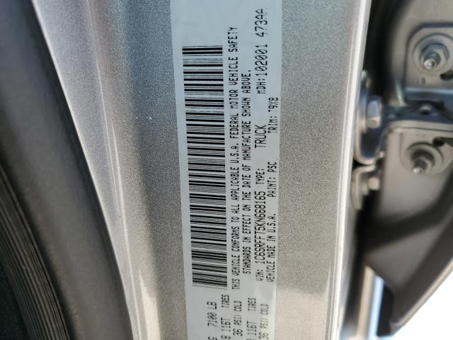 Photo 10 from auction – 2019 RAM 1500 BIG H with VIN 1C6SRFFT5KN668165