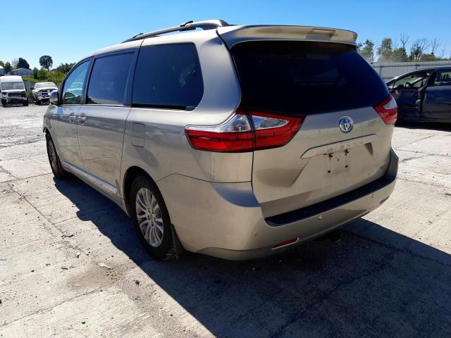 Photo 3 from auction – 2017 TOYOTA SIENNA XLE with VIN 5TDYZ3DC7HS822429