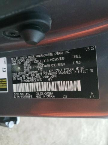 صورة رقم 10 من المزاد - 2022 LEXUS RX 350 مع VIN 2T2HZMAA7NC238587