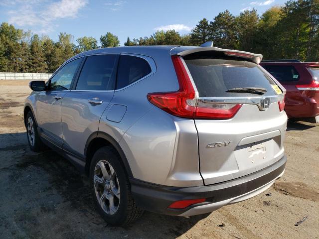 Photo 3 from auction – 2017 HONDA CR-V EXL with VIN 2HKRW2H80HH643491