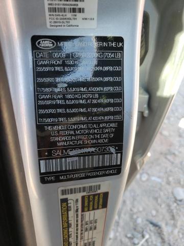 Photo 10 from auction – 2010 LAND ROVER RANGE ROVE with VIN SALMF1D47AA307303