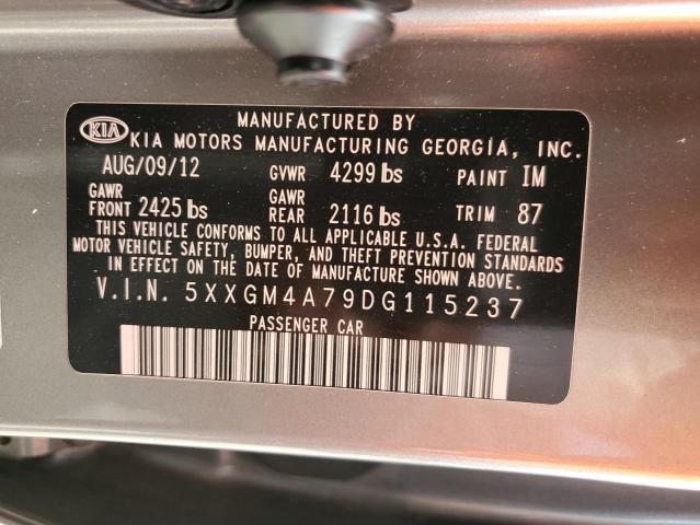 Photo 10 from auction – 2013 KIA OPTIMA LX with VIN 5XXGM4A79DG115237