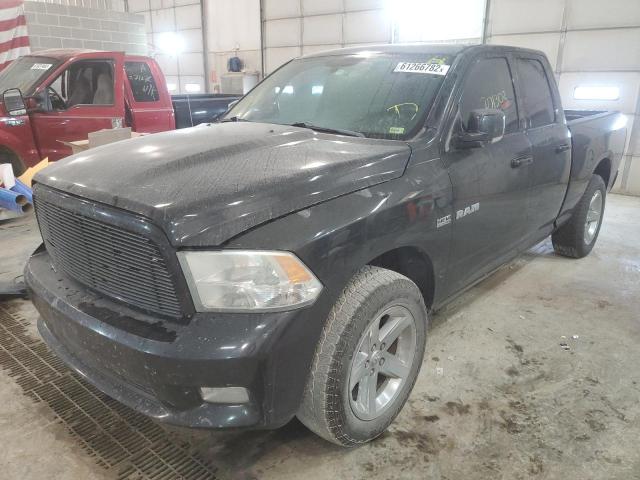 Photo 2 from auction – 2010 DODGE RAM 1500 with VIN 1D7RB1GT8AS247253