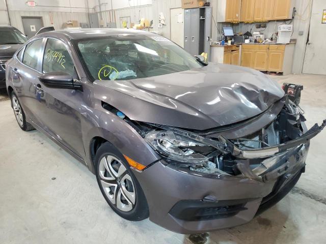 Photo 1 from auction – 2018 HONDA CIVIC LX with VIN 19XFC2F53JE018386