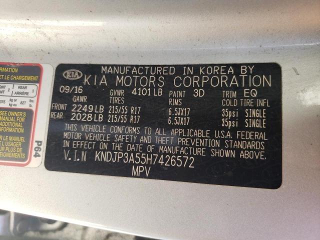 Photo 10 from auction – 2017 KIA SOUL + with VIN KNDJP3A55H7426572