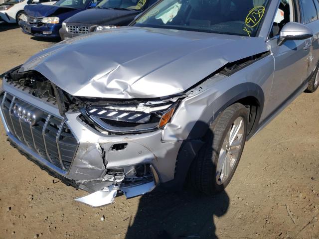 Photo 9 from auction – 2021 AUDI A4 ALLROAD with VIN WA18AAF40MA004589