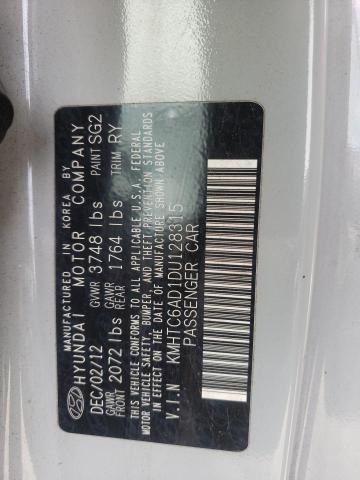 Photo 10 from auction – 2013 HYUNDAI VELOSTER with VIN KMHTC6AD1DU128315