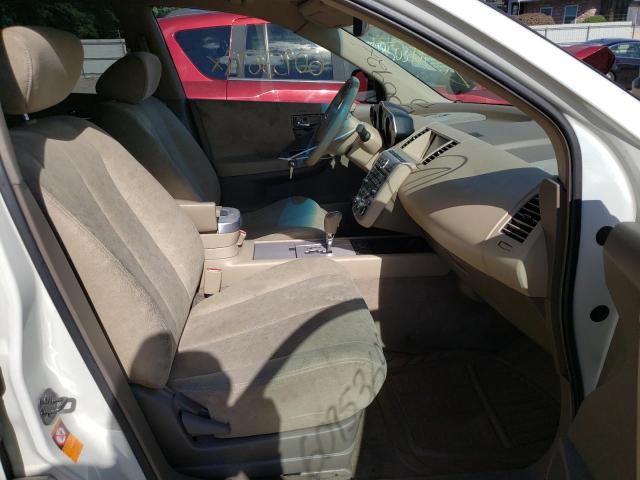 Photo 5 from auction – 2007 NISSAN MURANO SL with VIN JN8AZ08W87W648975