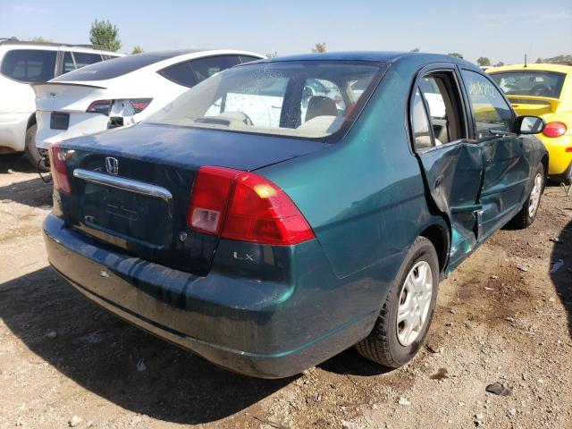 Photo 4 from auction – 2002 HONDA CIVIC LX with VIN 1HGES166X2L028036
