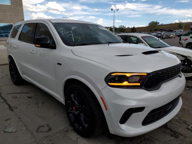 DODGE DURANGO SR 2021 with VIN 1C4SDJGJ6MC574673 - Photo from auction