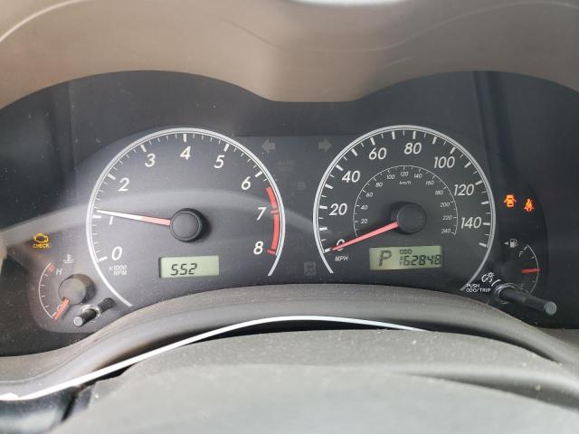 Photo 8 from auction – 2009 TOYOTA COROLLA BA with VIN JTDBL40E49J039054
