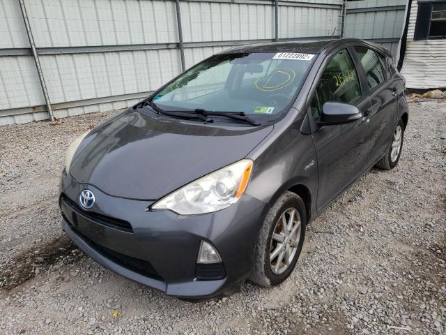 Photo 2 from auction – 2012 TOYOTA PRIUS C with VIN JTDKDTB33C1011465