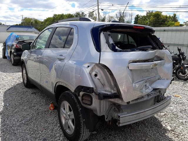 Photo 3 from auction – 2016 CHEVROLET TRAX 1LT with VIN KL7CJLSB4GB618170