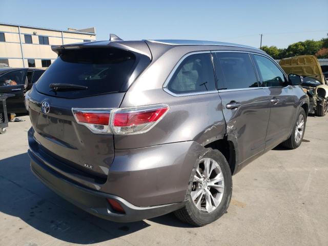 Photo 4 from auction – 2014 TOYOTA HIGHLANDER with VIN 5TDKKRFH6ES015563