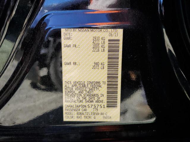 Photo 10 from auction – 2013 NISSAN ALTIMA 2.5 with VIN 1N4AL3AP3DN575751