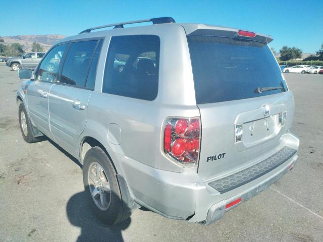 Photo 3 from auction – 2008 HONDA PILOT EXL with VIN 5FNYF18508B032807