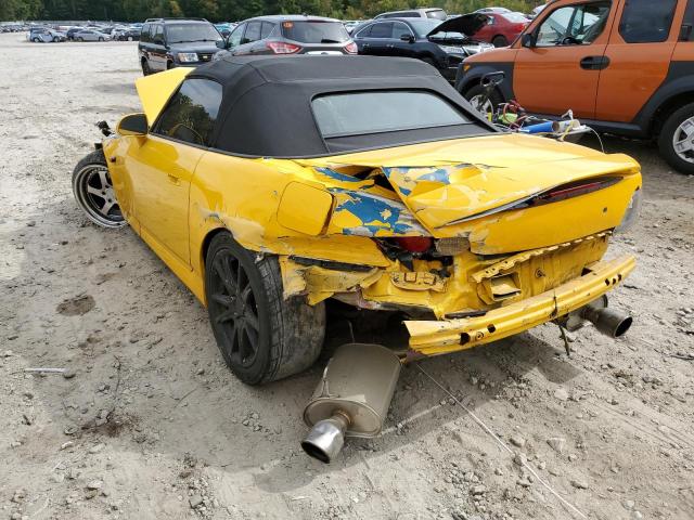 Photo 3 from auction – 2001 HONDA S2000 with VIN JHMAP11451T008620