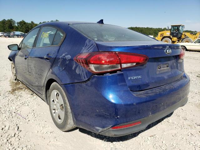 Photo 3 from auction – 2017 KIA FORTE LX with VIN 3KPFK4A7XHE080269
