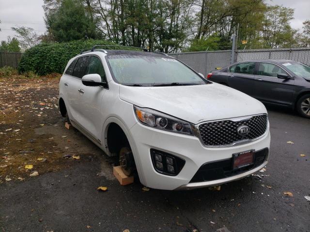 KIA SORENTO SX 2016 with VIN 5XYPKDA58GG087855 - Photo from auction