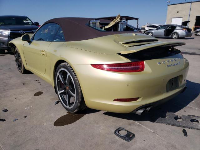 Photo 3 from auction – 2014 PORSCHE 911 CARRER with VIN WP0CB2A98ES155925