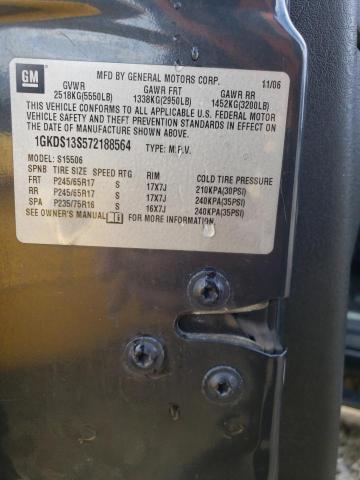 Photo 10 from auction – 2007 GMC ENVOY with VIN 1GKDS13S572188564