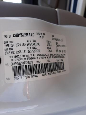 Photo 10 from auction – 2008 CHRYSLER PT CRUISER with VIN 3A8FY58B58T126559