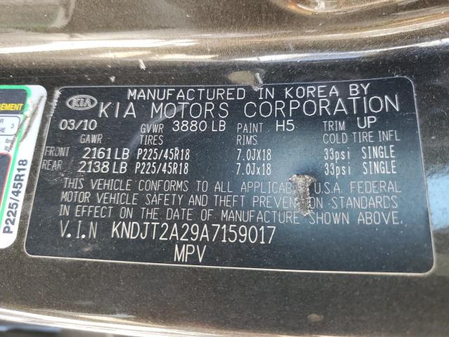 Photo 10 from auction – 2010 KIA SOUL + with VIN KNDJT2A29A7159017