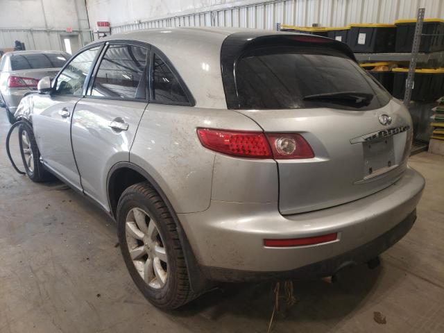Photo 3 from auction – 2003 INFINITI FX35 with VIN JNRAS08W93X205335