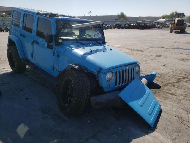 JEEP WRANGLER U 2017 with VIN 1C4BJWEG5HL744153 - Photo from auction