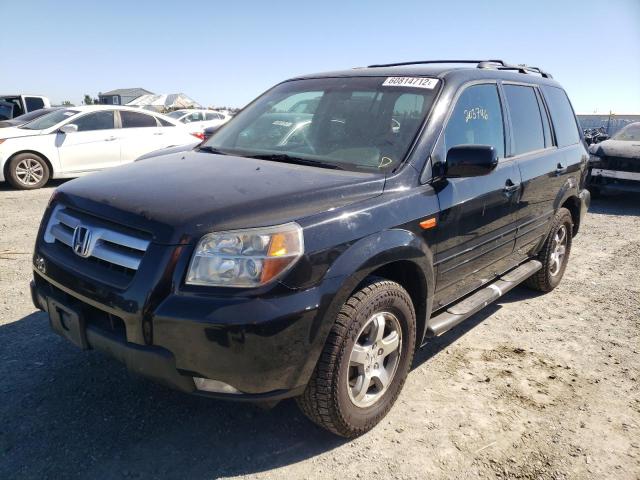 Photo 2 from auction – 2007 HONDA PILOT EX with VIN 2HKYF18477H514598