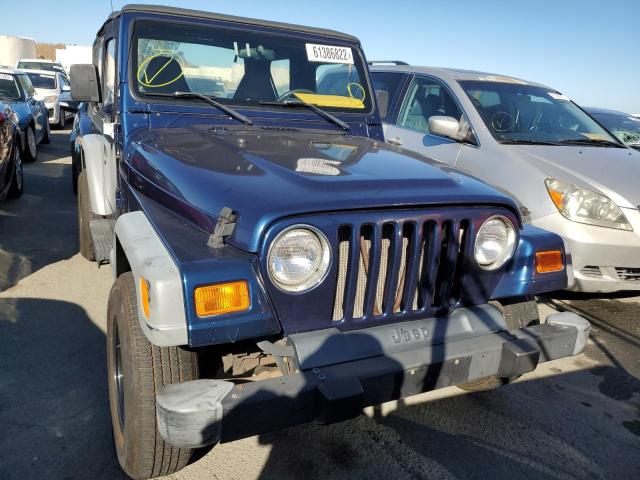 Photo 9 from auction – 2000 JEEP WRANGLER / with VIN 1J4FA29P6YP792719