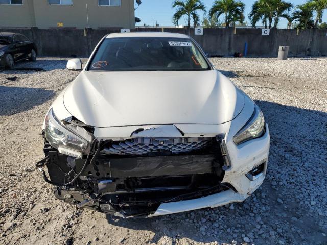 Photo 9 from auction – 2021 INFINITI Q50 LUXE with VIN JN1EV7BP2MM700677