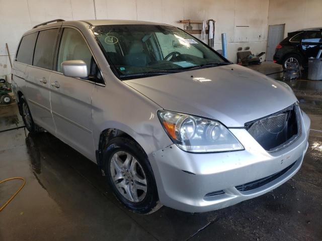 HONDA ODYSSEY EX 2007 with VIN 5FNRL38497B418446 - Photo from auction
