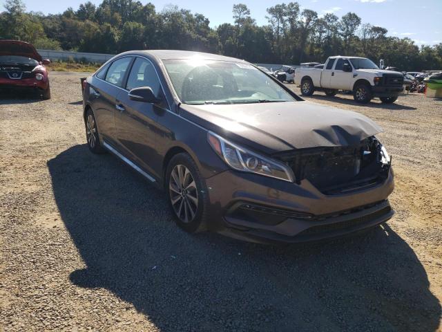 HYUNDAI SONATA SPO 2016 with VIN 5NPE34AF9GH368729 - Photo from auction