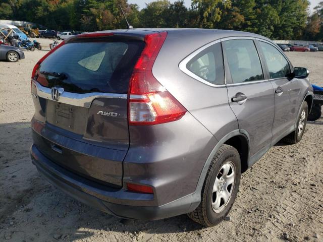 Photo 4 from auction – 2015 HONDA CR-V LX with VIN 5J6RM4H35FL088319