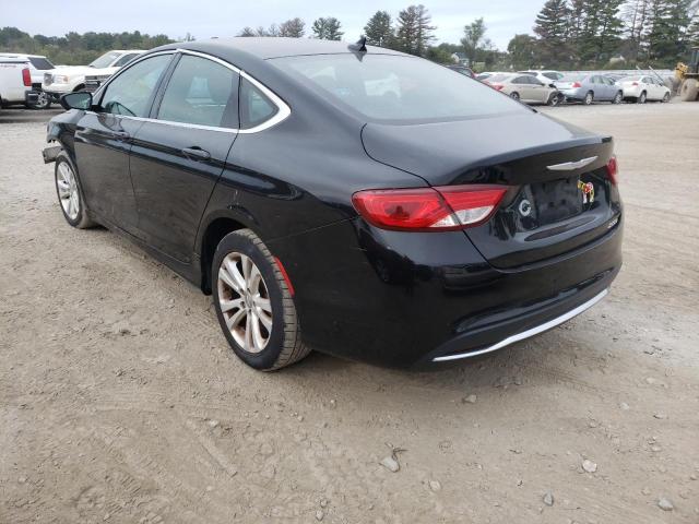 Photo 3 from auction – 2016 CHRYSLER 200 LIMITE with VIN 1C3CCCAB7GN124595