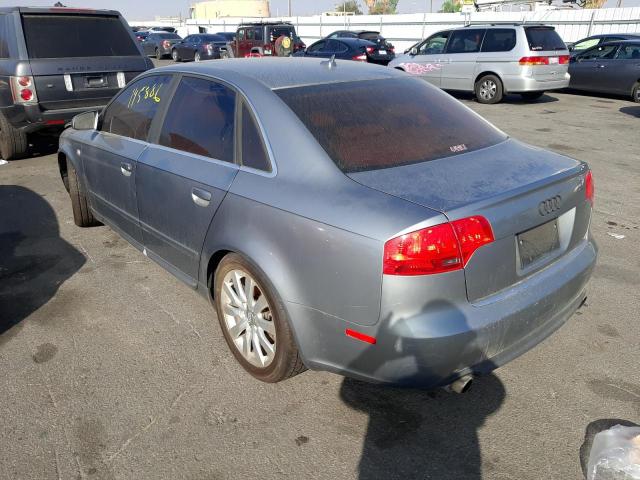 Photo 3 from auction – 2008 AUDI A4 2.0T with VIN WAUAF78E28A087348