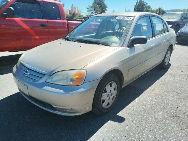Photo 2 from auction – 2003 HONDA CIVIC LX with VIN 2HGES16573H593303