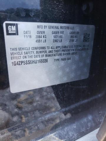 Photo 10 from auction – 2017 BUICK LACROSSE E with VIN 1G4ZP5SS6HU166036