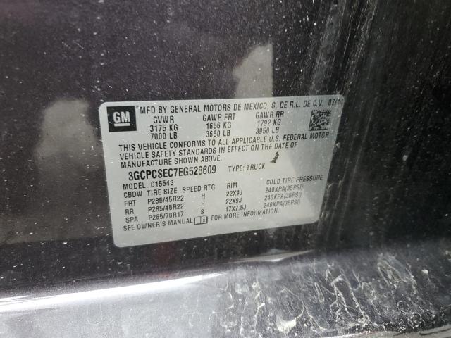 Photo 10 from auction – 2014 CHEVROLET SILVERADO with VIN 3GCPCSEC7EG528609