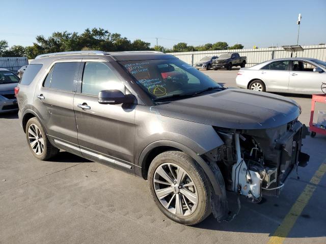 FORD EXPLORER L 2018 with VIN 1FM5K7F82JGA81755 - Photo from auction