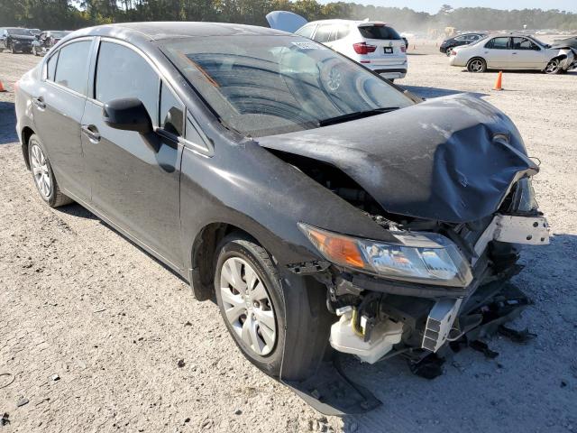 HONDA CIVIC LX 2012 with VIN 2HGFB2F51CH604841 - Photo from auction
