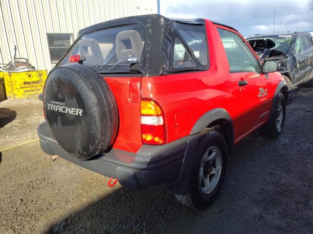 Photo 4 from auction – 2002 CHEVROLET TRACKER ZR with VIN 2CNBJ78C326929490